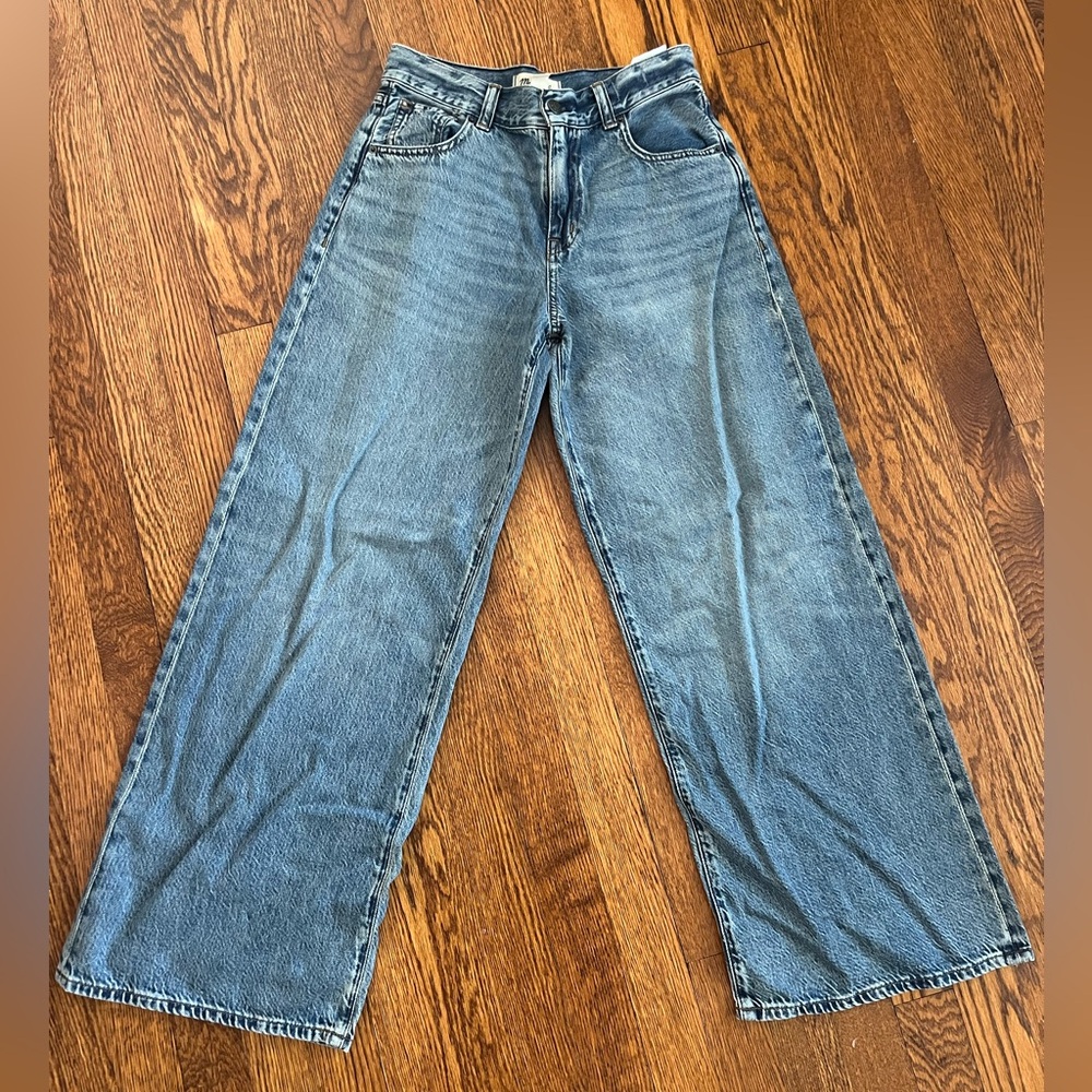 Madewell Petite Wide Leg Jean 25P